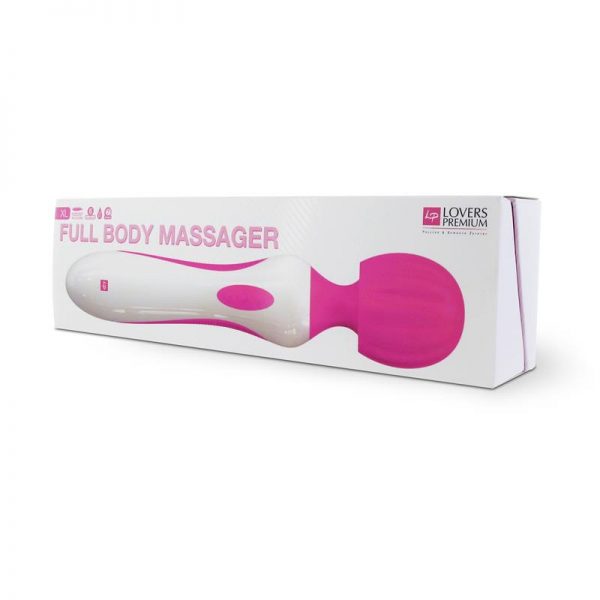 Loverspremium - Masajeador de Cuerpo Entero XL Rosa diseñado por LOVERSPREMIUM