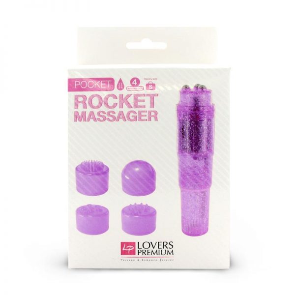 comprar Loverspremium - Masajeador Pocket Rocket Color Púrpura