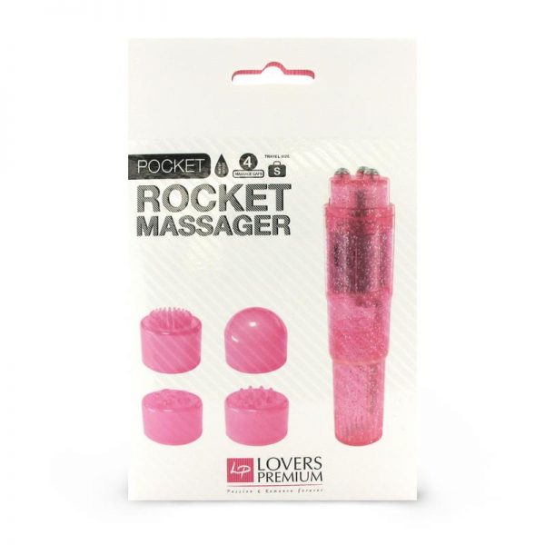 Loverspremium - Masajeador Pocket Rocket Color Rosa barato