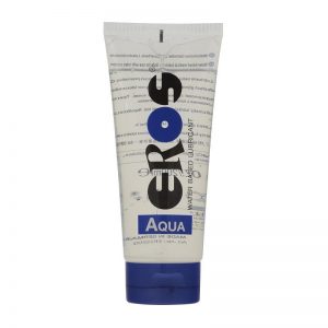 Lubricante Base Agua Aqua Tubo 200 ml de la marca EROS