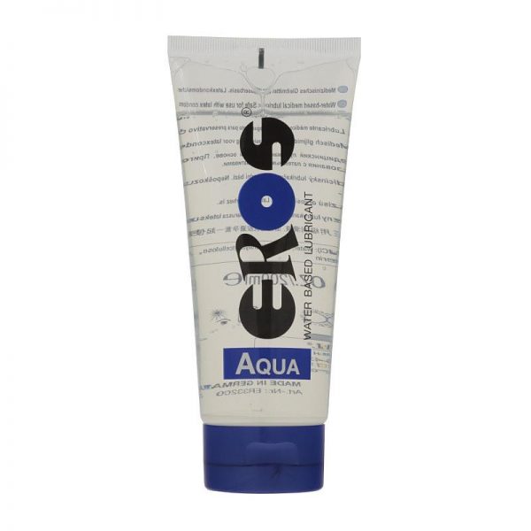 Lubricante Base Agua Aqua Tubo 200 ml de la marca EROS