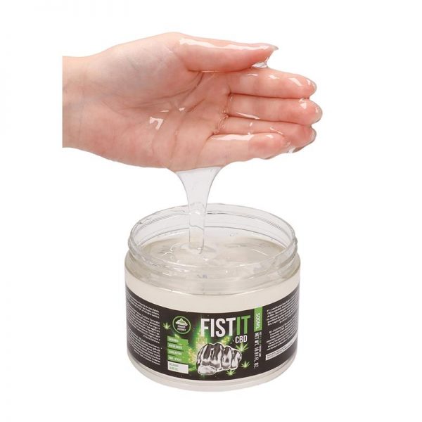 Lubricante Base Agua CBD Fist It 500ml fabricado por PHARMQUESTS