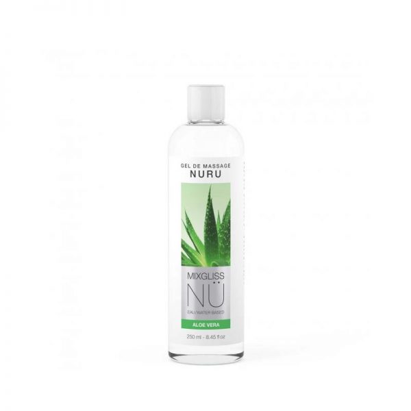 Lubricante Nu Aloe Vera 250 ml de la marca MIXGLISS