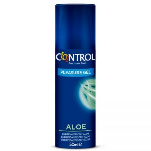 Lubricante Pleasure Gel Aloe Care 50 ml diseñado por la marca CONTROL