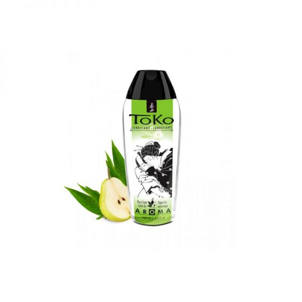 Lubricante Toko Aroma Pera y Té Verde diseñado por la marca SHUNGA
