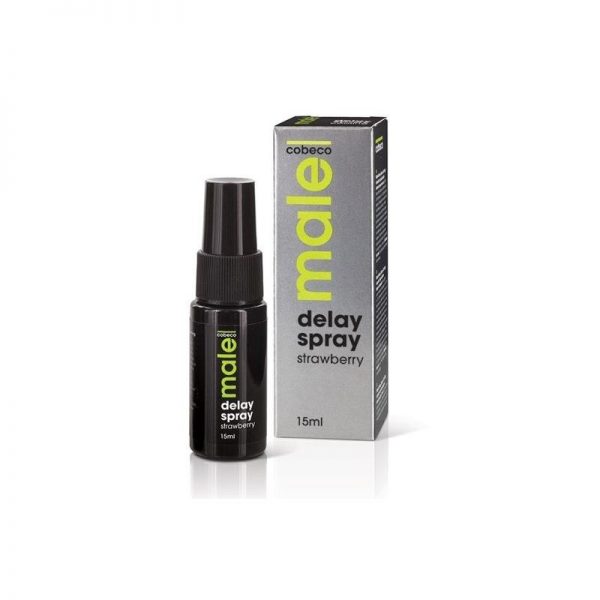 Male Spray Retardante Sabor Fresa (15ml de la marca COBECO PHARMA