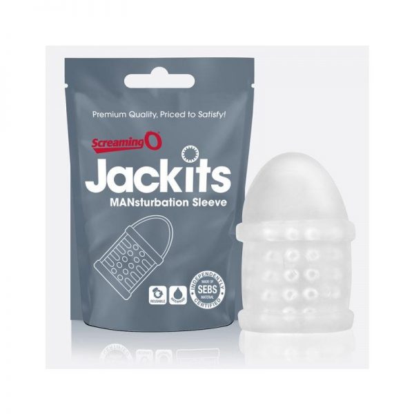 Manga Jackits MANsturbation Transparente de la marca SCREAMINGO
