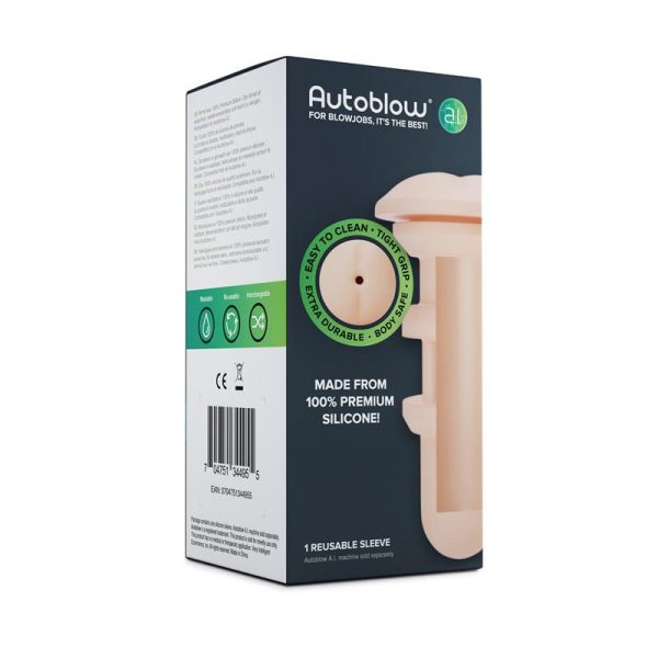 comprar Manga Silicona de Ano para Autoblow A.I. en sex shop www.tiendaeroticaweb.es