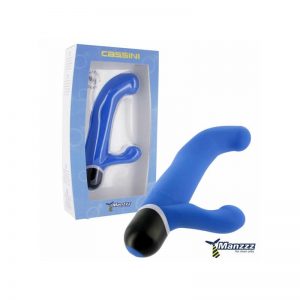 Manzzztoys Vibrador Anal Cassini Azul marca MANZZZTOYS