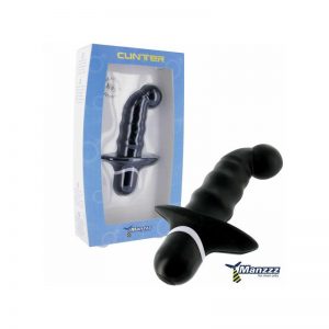 Manzzztoys Vibrador Anal Cunter Negro marca MANZZZTOYS