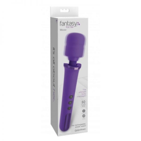 Masajeador 10 Funciones Recargable USB de la marca FANTASY FOR HER