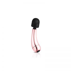 Masajeador Mini Curvo Rosa diseñado por la marca ROSY GOLD