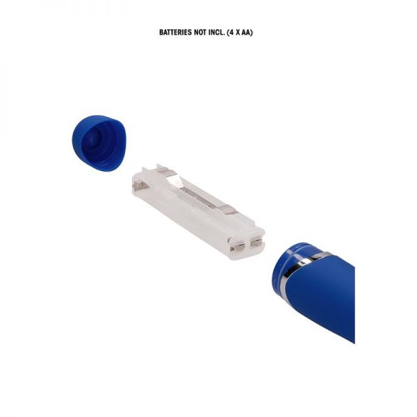 Masajeador Felxible Silicona Azul de la tienda erótica web www.tiendaeroticaweb.es