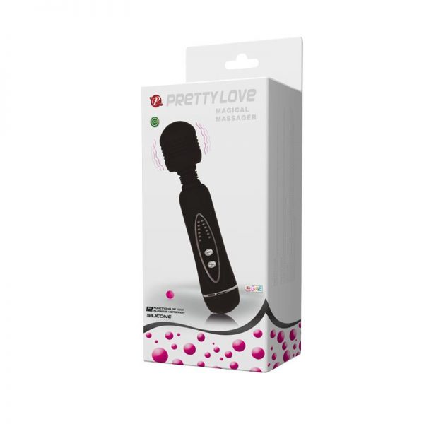Masajeador Magical Massager Color Negro fabricado por PRETTYLOVE