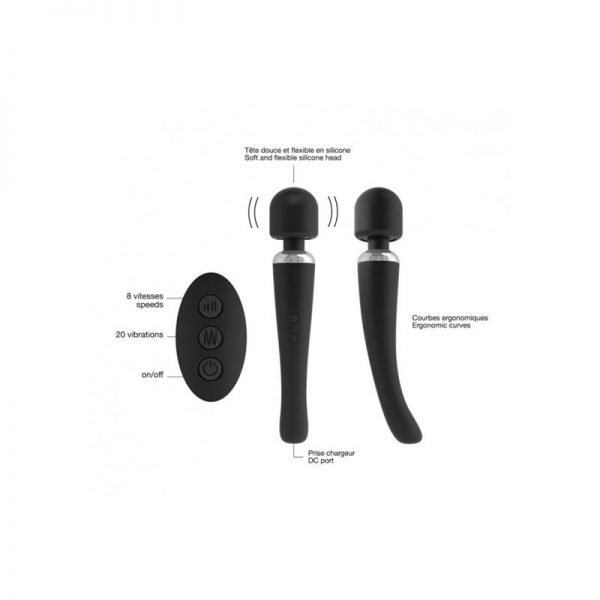 Masajeador Megawand Color Negro marca DORCEL