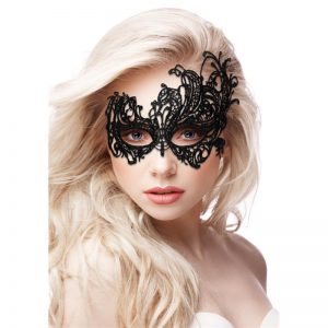 Máscara Veneciana Royal Color Negro diseñado por la marca OUCH!