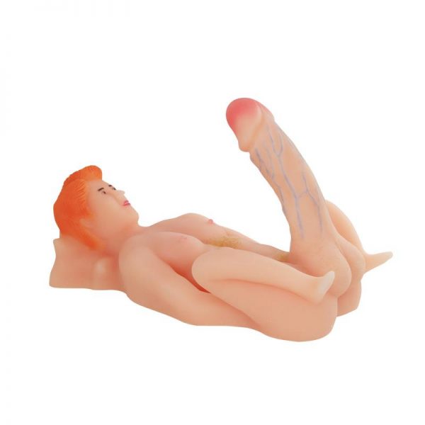 Masturabdor con Pene Realista Vibración y Rotación diseñado por la marca BAILE