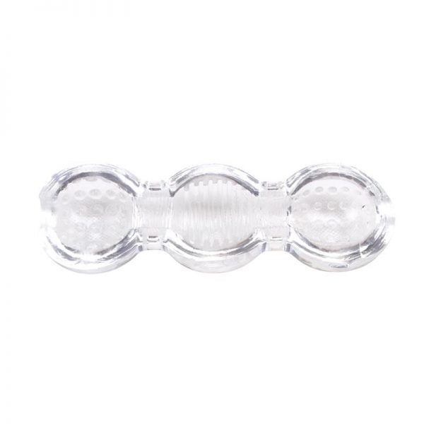 Masturbador Crystal Hand Job 14.7 cm Transparente de la tienda erótica web www.tiendaeroticaweb.es