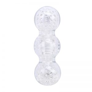 Masturbador Crystal Hand Job 14.7 cm Transparente diseñado por la marca CHISA