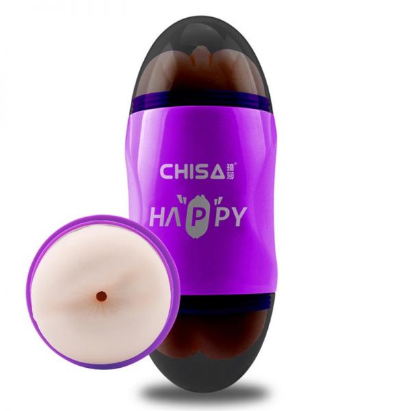 Masturbador Happy Cup Vagina y Ano T-Skin de la tienda erótica web www.tiendaeroticaweb.es