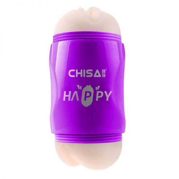 Masturbador Happy Cup Vagina y Ano T-Skin diseñado por la marca CHISA