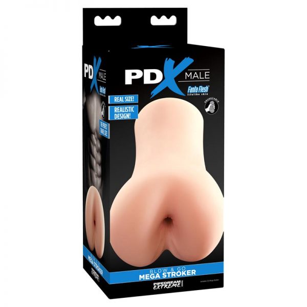 Masturbador Male Blow and Go Mega Natural marca PDX MALE