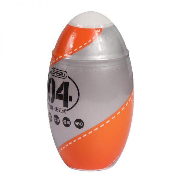 Masturbador Rainbow Naranja fabricado por SHEQU