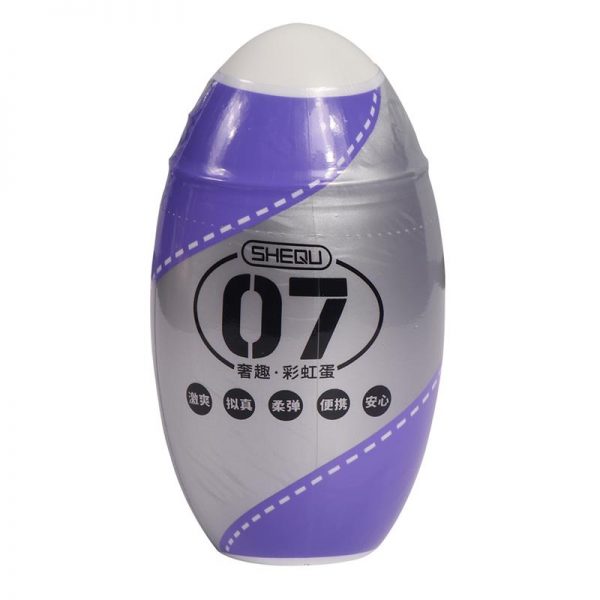 Masturbador Rainbow Purpura de la marca SHEQU
