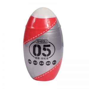 Masturbador Rainbow Rojo de la marca SHEQU