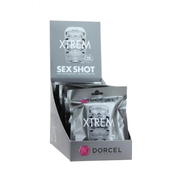 Masturbador Shot Xtrem Expositor 12 Unidades de la marca DORCEL