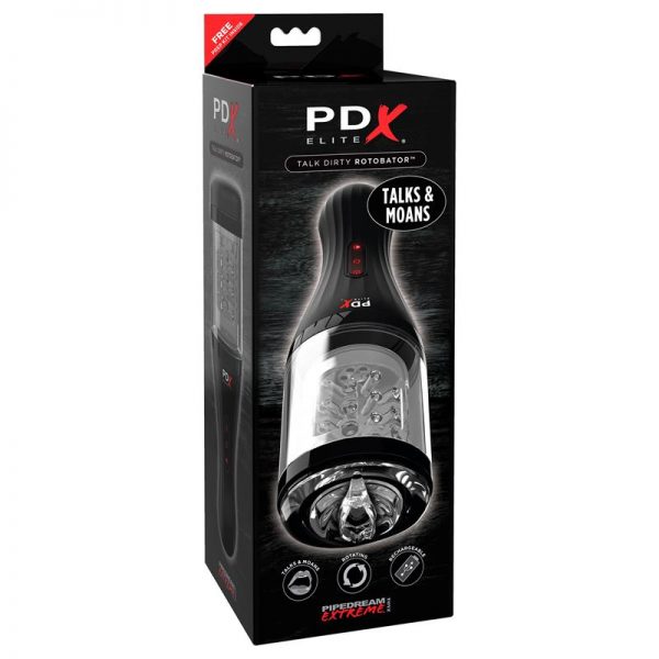 Masturbador Talk Dirty Rotobator con Función de Voz de calidad