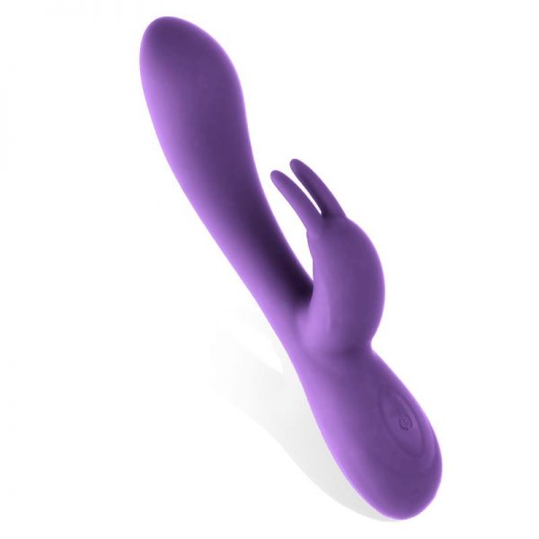 Mauve Vibrador Unibody Silicona Liquida USB Purpura de precio barato
