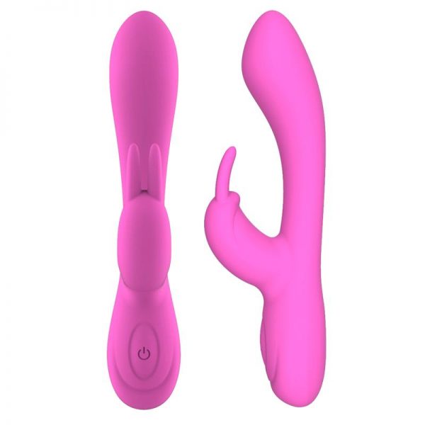 venta de Mauve Vibrador Unibody Silicona Liquida USB Rosa en tienda erótica online