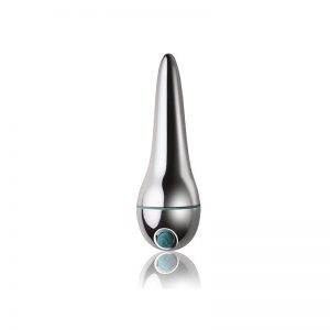Mini Masajeador Aura Silver diseñado por la marca ROCKSOFF
