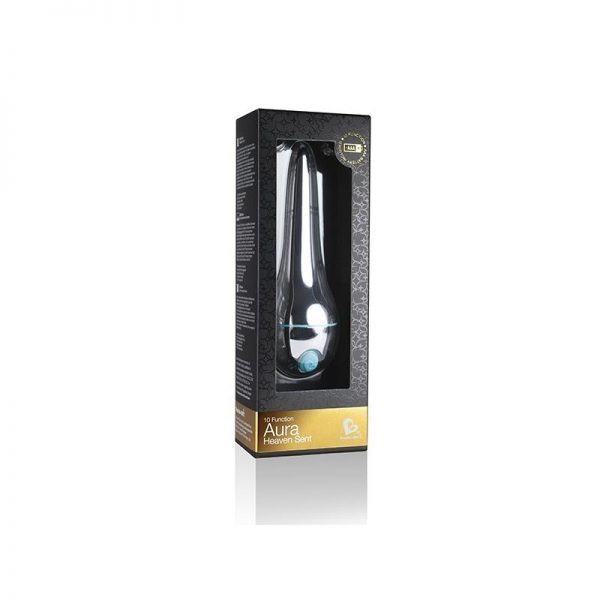 Mini Masajeador Aura Silver marca ROCKSOFF
