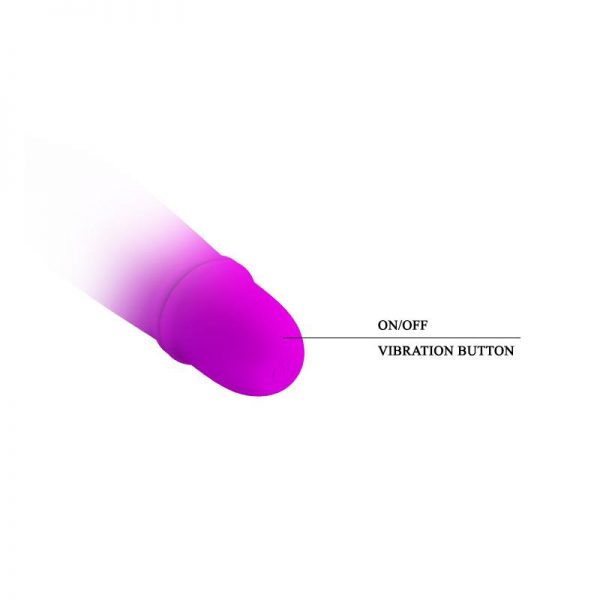 Mini Vibrador Boyce Color Púrpura marca PRETTYLOVE