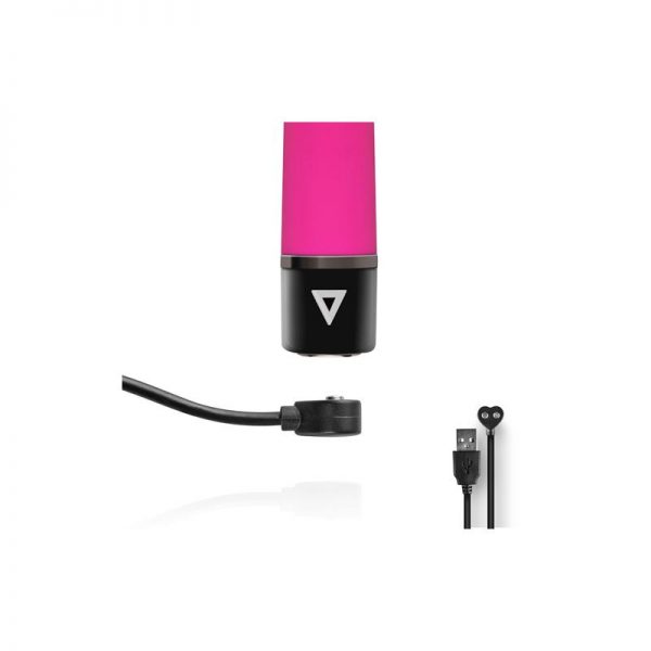 Mini Vibrador Conejito USB Rosa de la marca LIL"VIBE