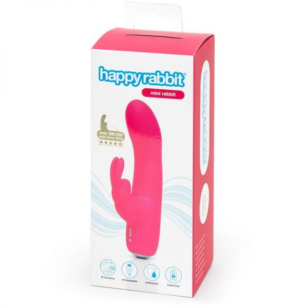 Mini Vibrador Recargable USB Rosa de calidad