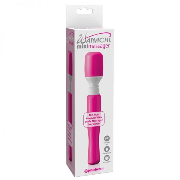 Mini Wanachi Masajeador Rosa de calidad