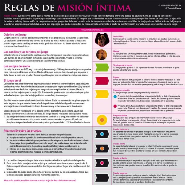 Mision Intima Edicion Original  (ES) de calidad