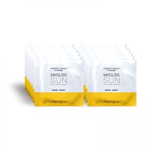 Mixgliss Pack de 12 Monodosis Lubricante de Silicona Aroma a Monoi SUN 4 ml barato