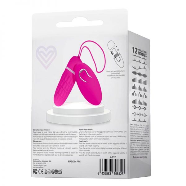 comprar Mondy Huevo Vibrador Control Remoto Inalámbrico en sex shop online