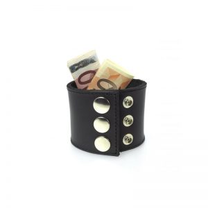 Muñequera con Monedero Cuero Ajustable barato