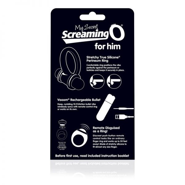 comprar My Secret Bullet and Ring for Him - Negro