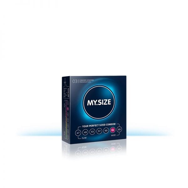 My Size Preservativo Natural de Látex Talla 64 Caja 3 Unidades barato