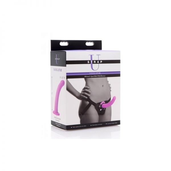 comprar Navigator Arnés con Dildo Punto G Purpura en sex shop www.tiendaeroticaweb.es