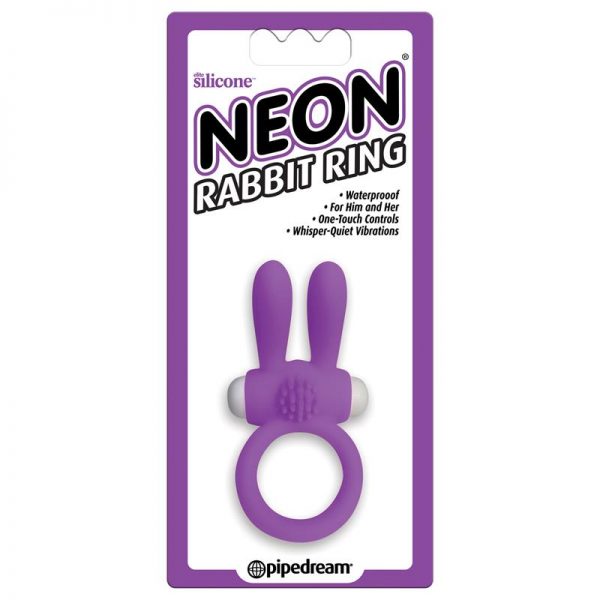 Neon Anillo Rabbit Color Púrpura de calidad