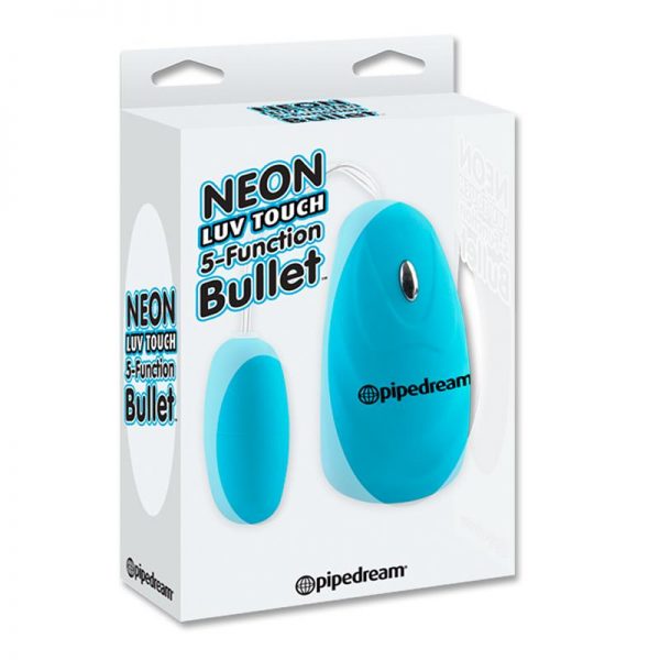 Neon Bala Vibradora 5 Funciones Luv Touch Azul barato