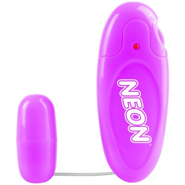 Neon Bala Vibradora a Control Remoto Luv Touch Púrpura barato