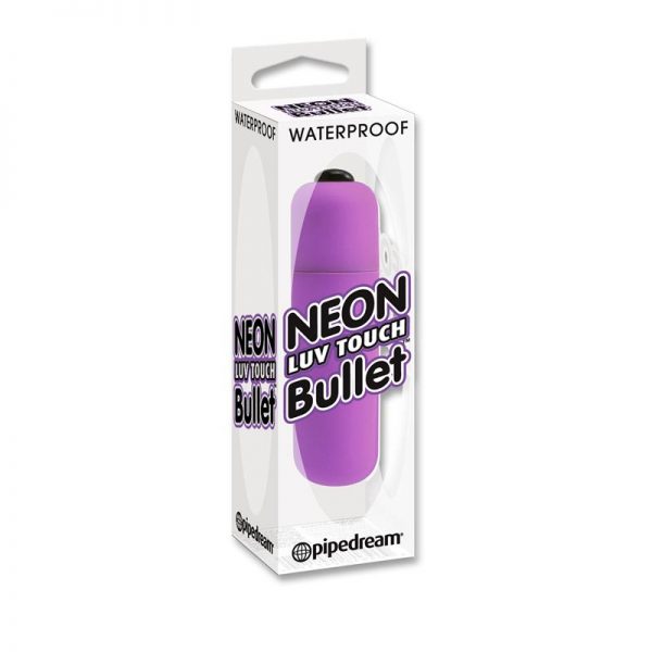 Neon Bala Vibradora Luv Touch Púrpura de calidad